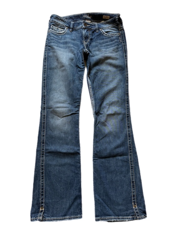 Denim - Silver jeans Frances 18" 29x33